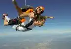 sauter en parachute